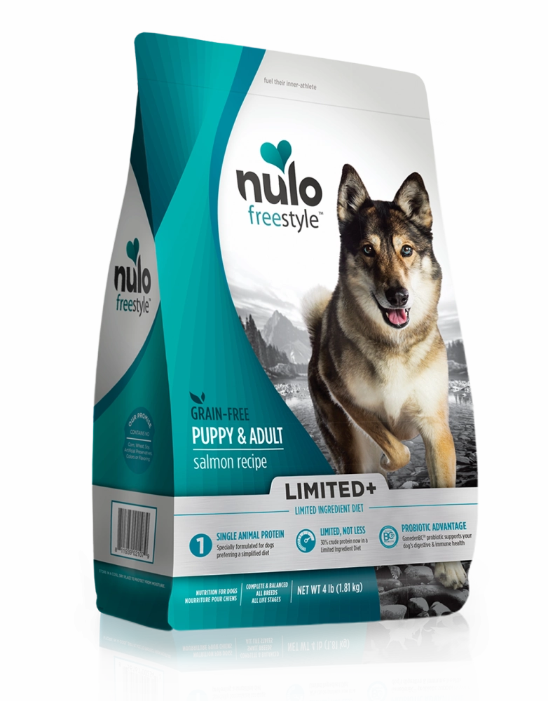 Nulo FreeStyle Limited  Grain Free Salmon Recipe Puppy & Adult Dry Dog Food