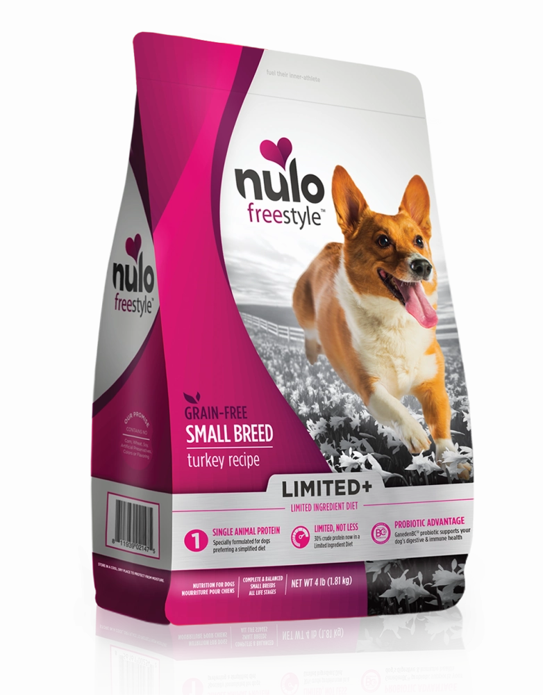 Nulo FreeStyle Limited  Grain-Free Turkey Recipe Small Breed Puppy & Adult Dry Dog Food