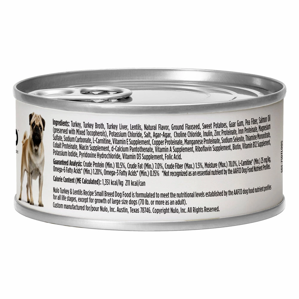 Nulo Freestyle Small Breed Turkey Pate Wet Dog Food