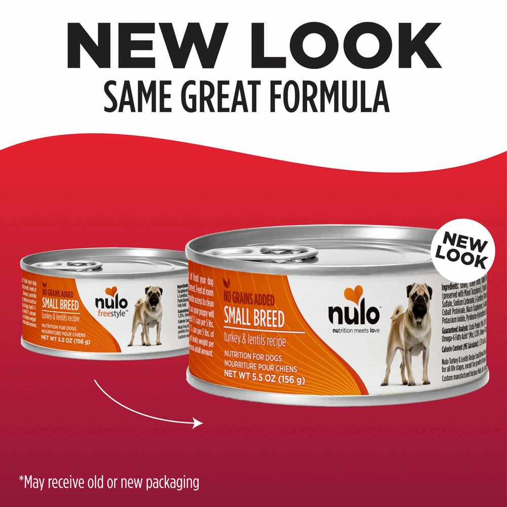 Nulo Freestyle Small Breed Turkey Pate Wet Dog Food