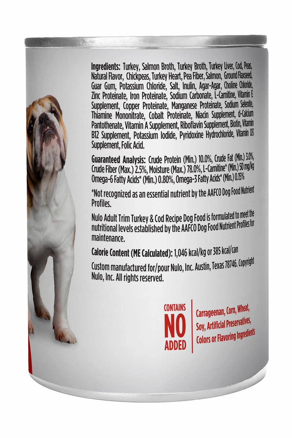 Nulo Freestyle Trim Turkey and Cod Pate Wet Dog Food
