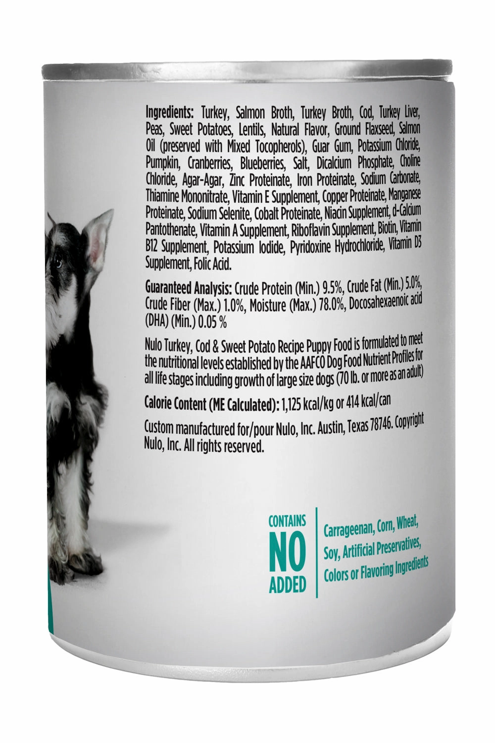 Nulo Freestyle Turkey Pate Wet Puppy Food