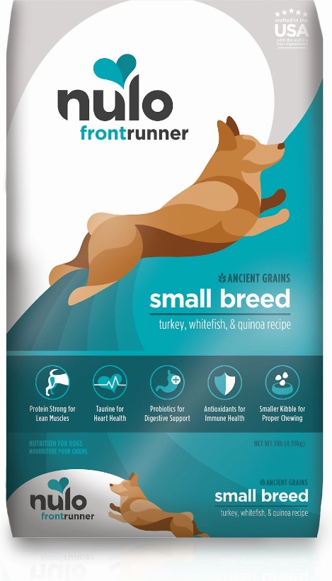 Nulo Front Runner Small Breed Turkey Whitefish & Quinoa