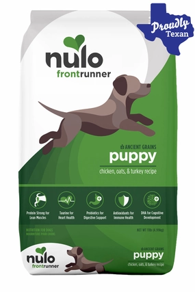 Nulo Frontrunner Chicken, Oats, and Turkey Puppy Dry Dog Food