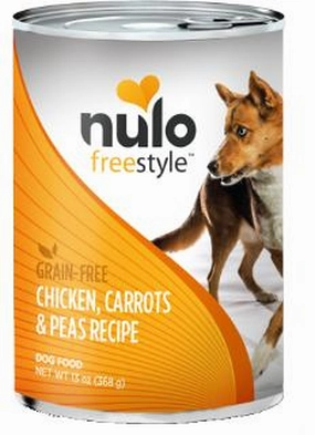 Nulo Grain-Free Chicken, Carrots & Peas Recipe