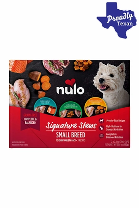 Nulo Signature Stew Small Breed Variety Pack Dog Food Cups