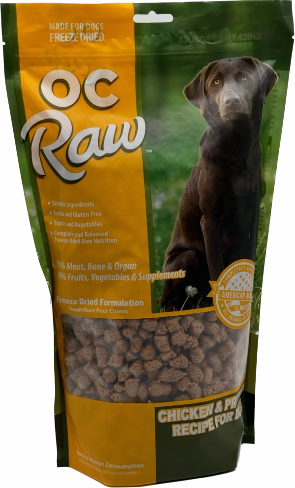 OC Raw Freeze-Dried Chicken & Produce Rox