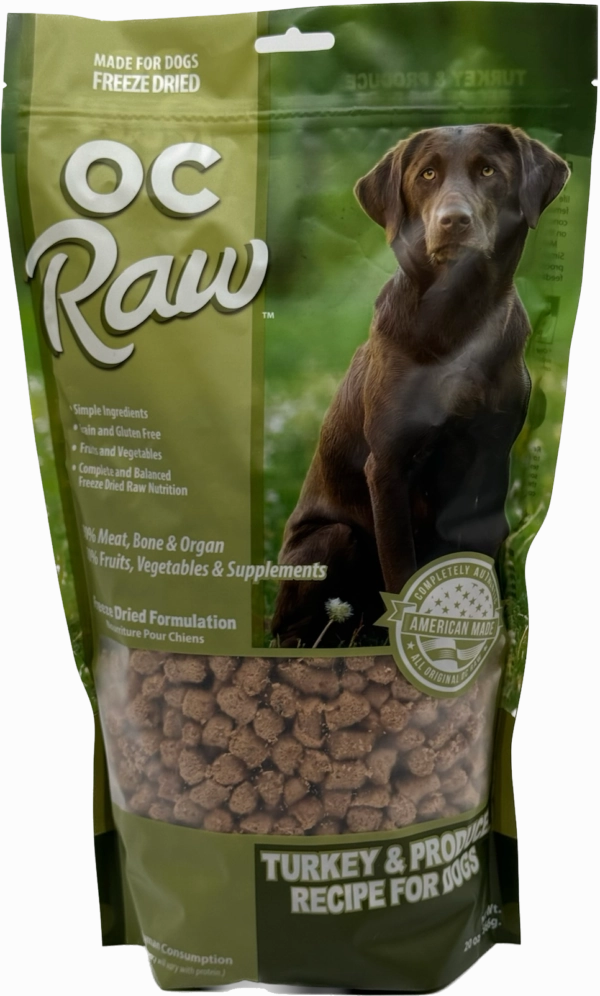 OC Raw Freeze-Dried Turkey & Produce Rox