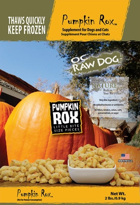 OC Raw Pumpkin Rox 2 Lb.