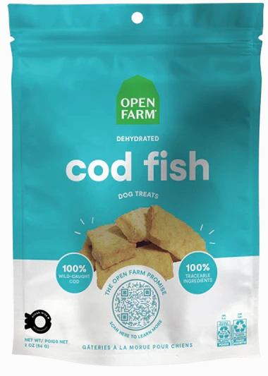 Open Farm Dehydrated Cod Fish 2 oz