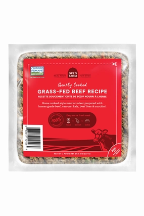 Open Farm Gently Cooked Grass-Fed Beef Fresh Dog Food