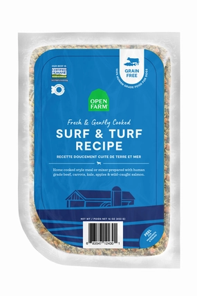 Open Farm Gently Cooked Surf and Turf Fresh Dog Food
