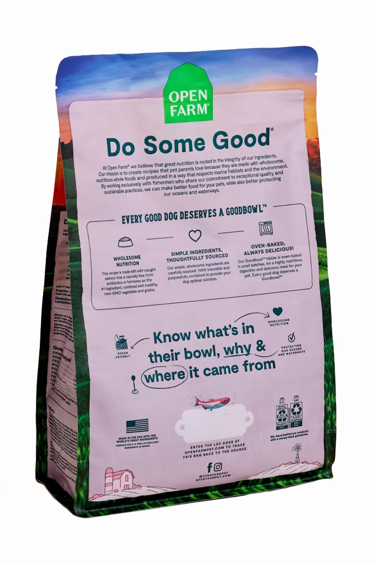 Open Farm Goodbowl Salmon and Brown Rice Dry Dog Food