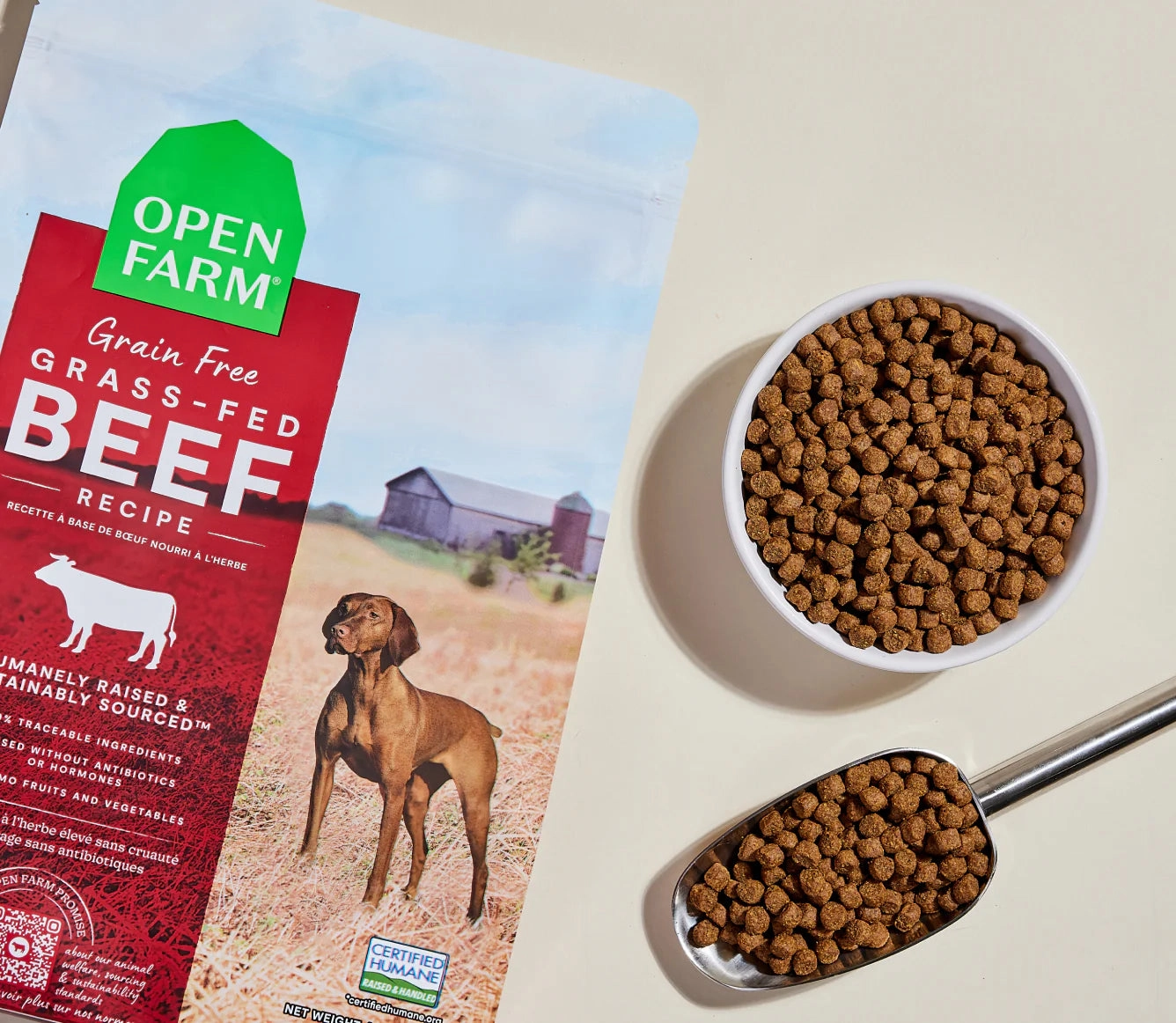 Open Farm Grass-Fed Beef Dry Dog Food