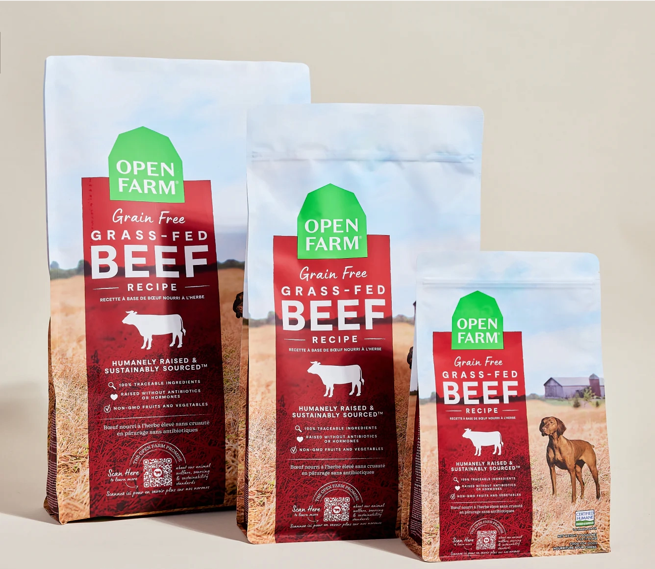 Open Farm Grass-Fed Beef Dry Dog Food