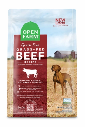 Open Farm Grass-Fed Beef Dry Dog Food