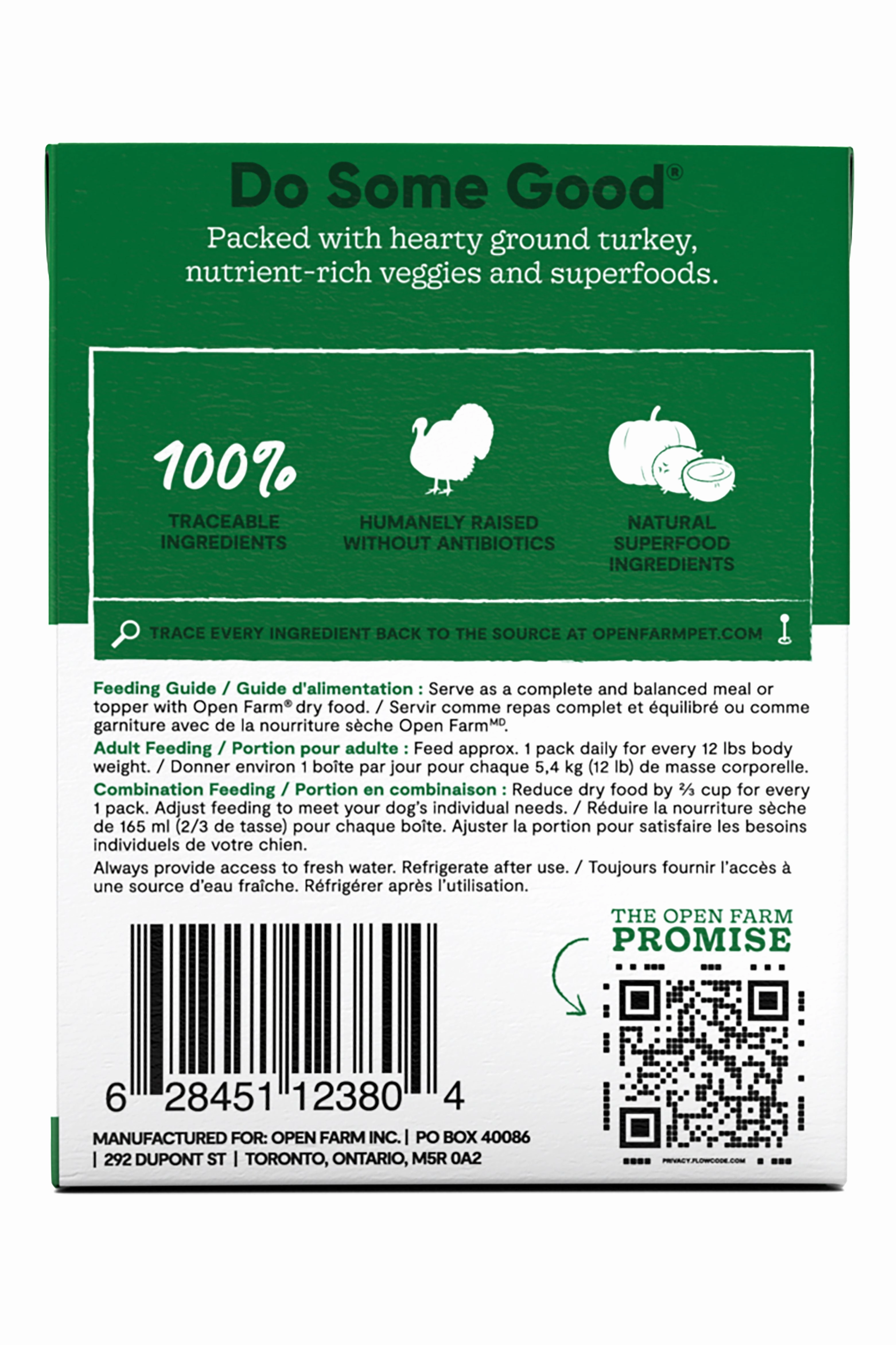 Open Farm Homestead Turkey Rustic Stew Wet Dog Food