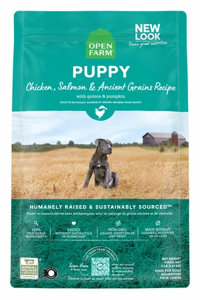 Open Farm Puppy Chicken, Salmon, and Ancient Grains Dry Dog Food