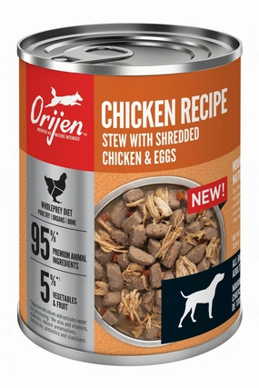 Orijen Chicken Recipe Stew Wet Dog Food