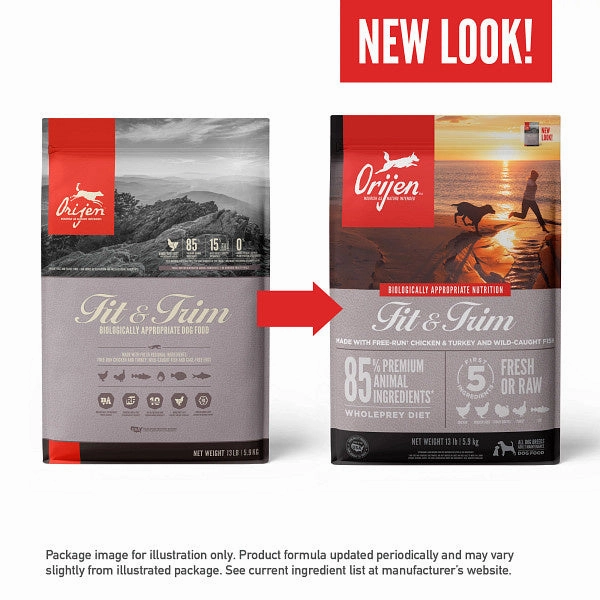 ORIJEN Grain Free Fit & Trim Dry Dog Food