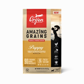 ORIJEN High Protein Amazing Grains Puppy Dry Dog Food