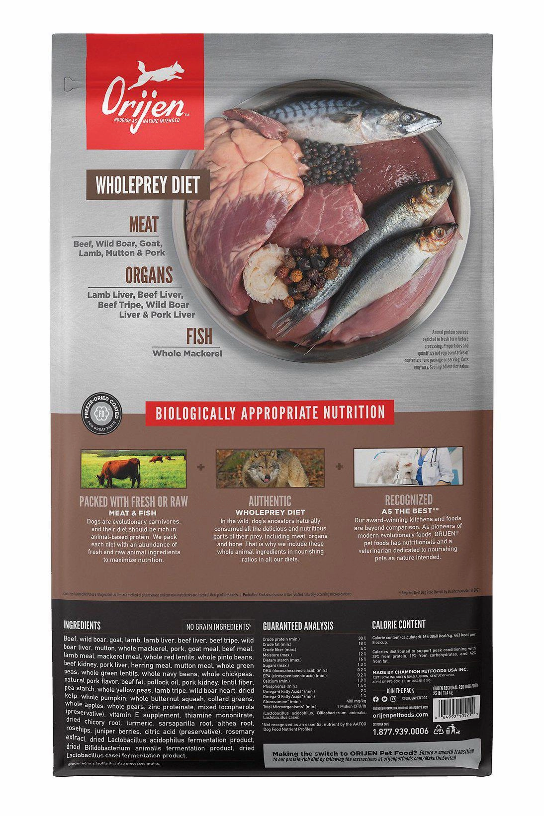 Orijen Regional Red Dry Dog Food