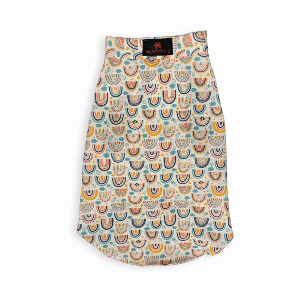 Pawgypets Rainbow Sando for Dogs (off white)