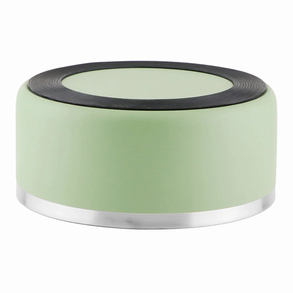 Pawpourri Camping Double Wall Bowl for Dogs and Cats (Light Green)