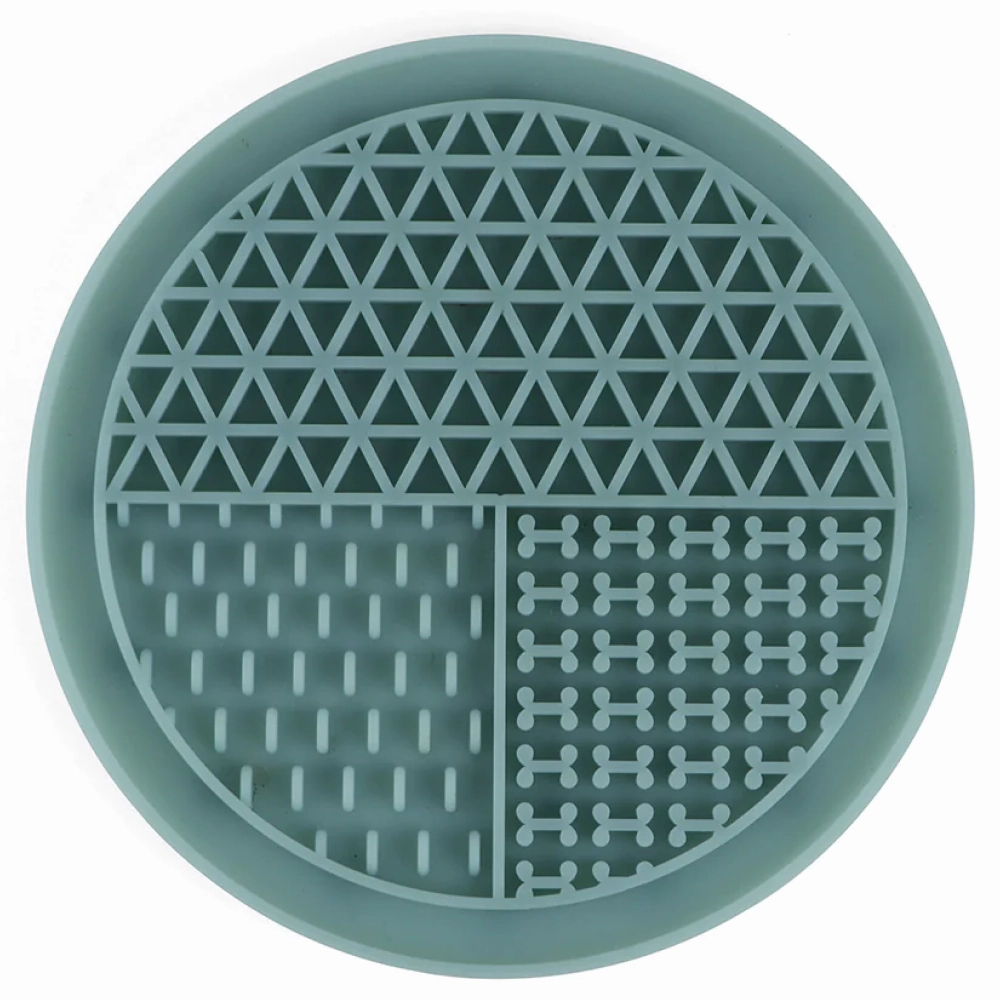 Pawpourri Textured Silicone Lickmat for Dogs and Cats (Turquoise)
