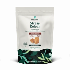 Pet Releaf Stress Releaf Edibites Peppered Bacon Flavor