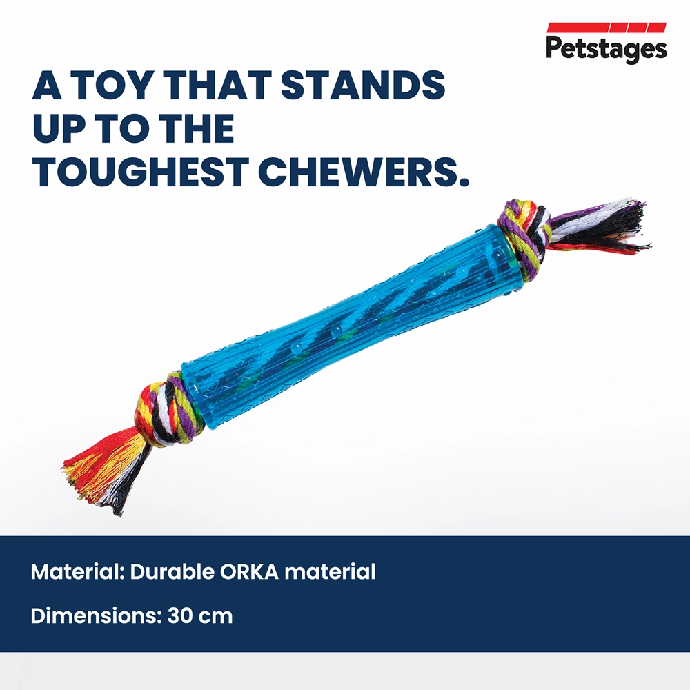 Petstages Orka Stick Toy for Dogs (Blue)