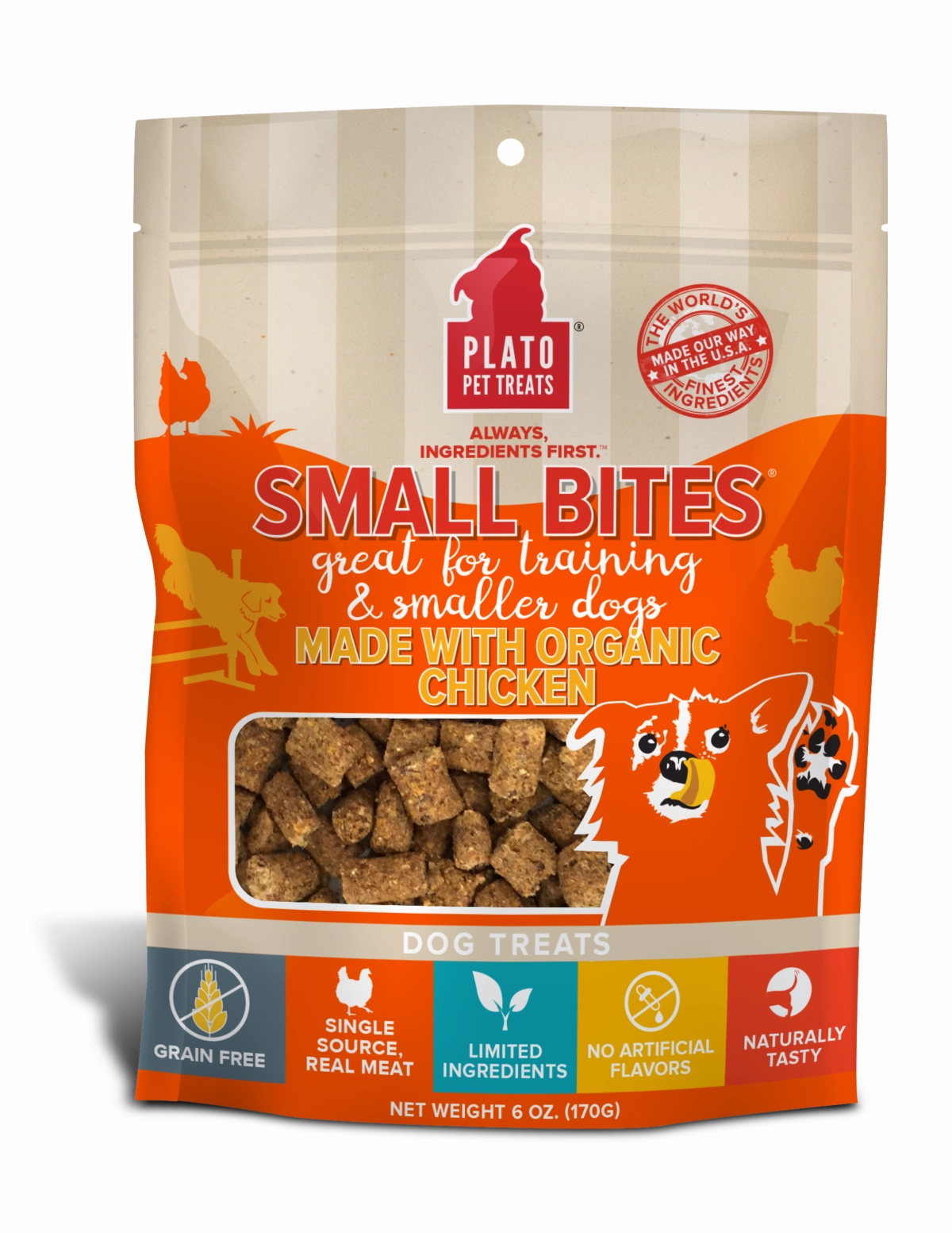Plato Small Bites Organic Chicken