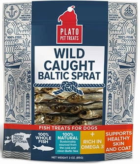 Plato Wild Caught Baltic Sprat 3 oz.