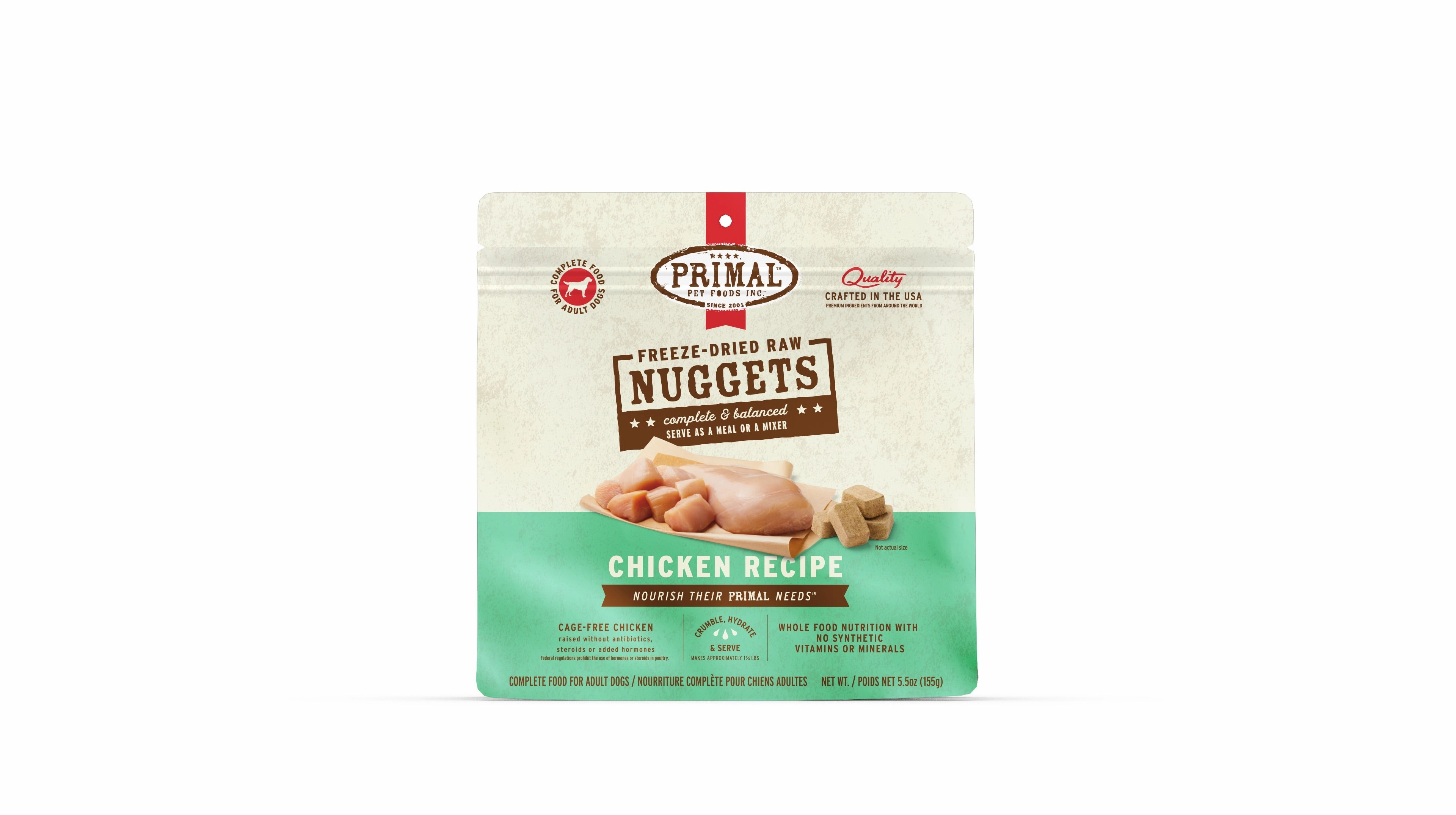 Primal Freeze-Dried Chicken Formula