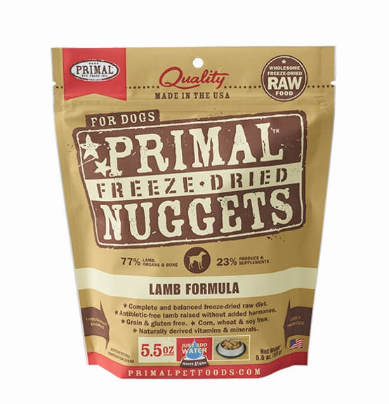 Primal Freeze-Dried Lamb Formula