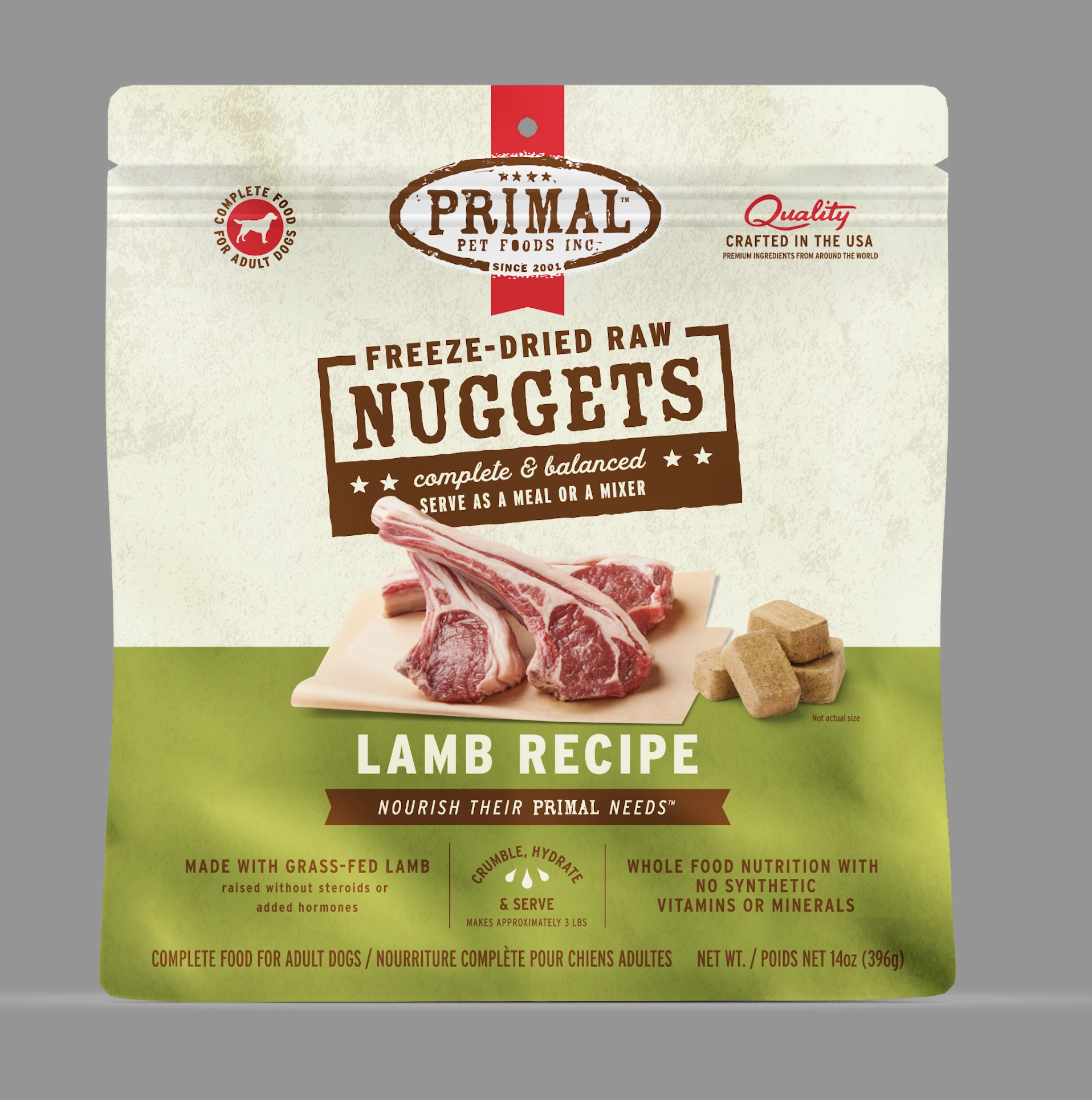 Primal Freeze-Dried Lamb Formula