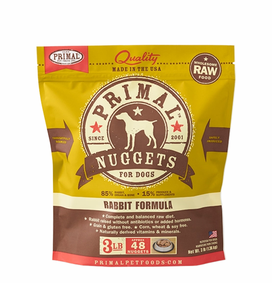Primal Raw Frozen Rabbit Formula