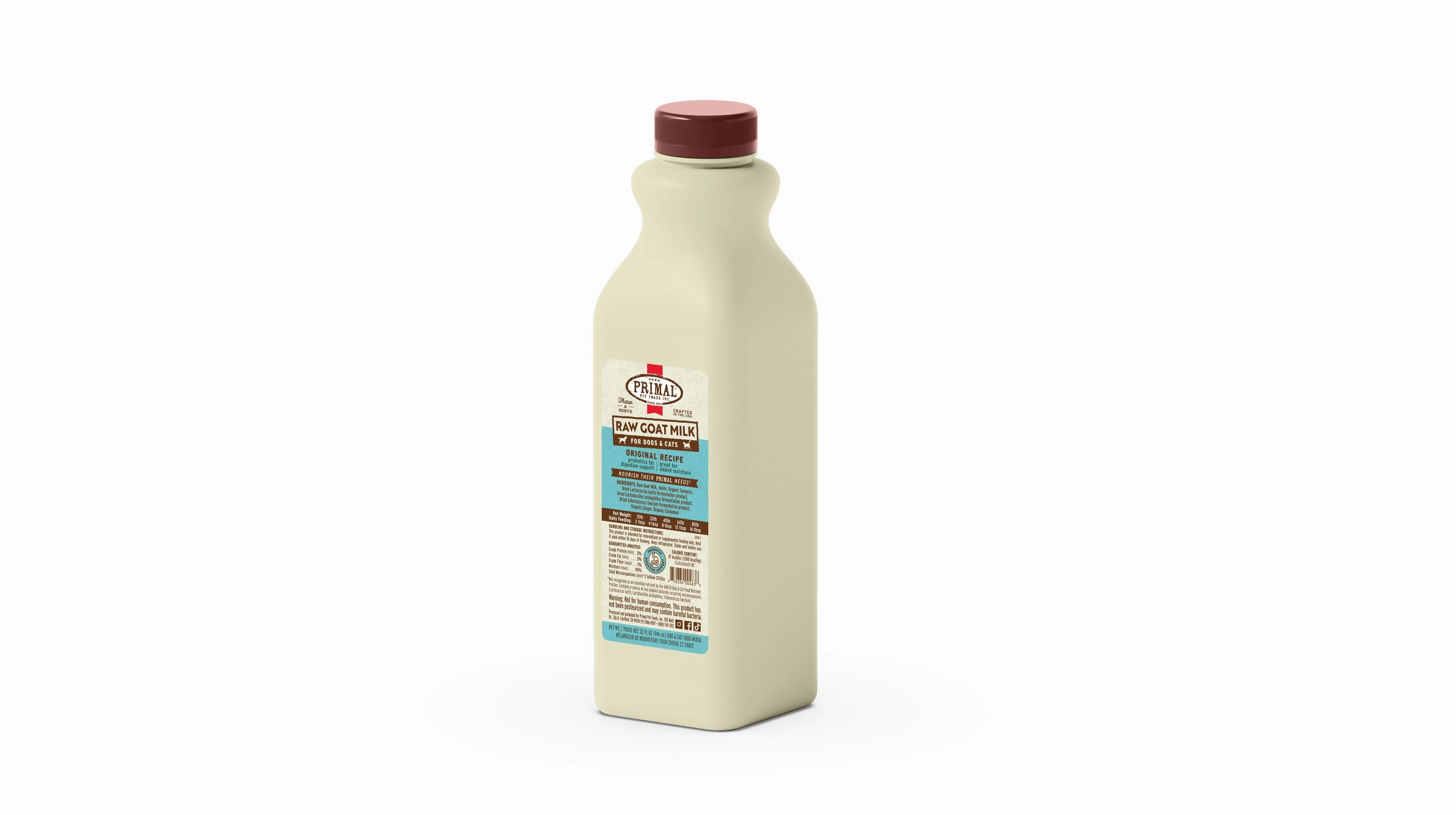 Primal Raw Goat Milk