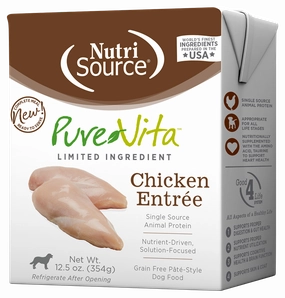 Pure Vita Grain-Free Chicken Entree TetraPak