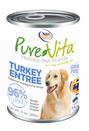 Pure Vita Grain-Free Turkey Entree