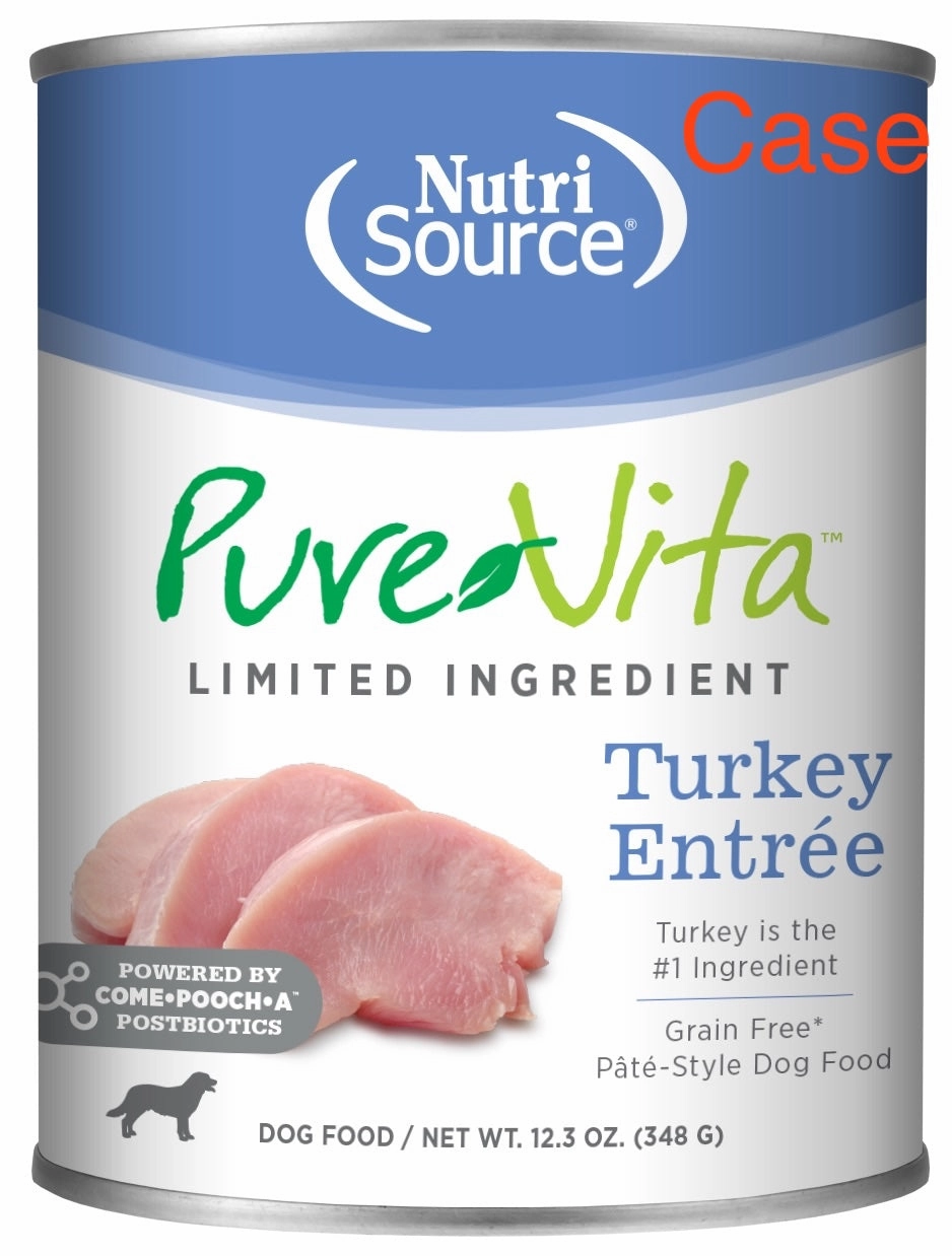 Pure Vita Grain-Free Turkey Entree