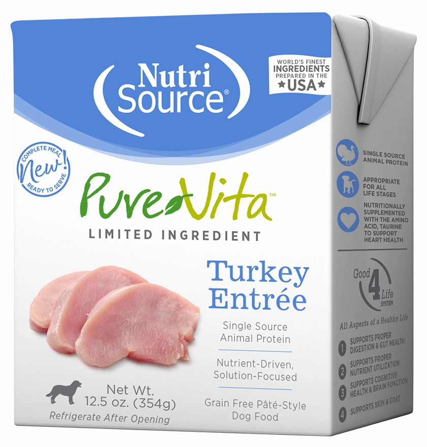 Pure Vita Grain-Free Turkey Entree