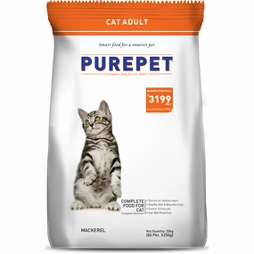 Purepet Mackerel Adult Dry Cat Food