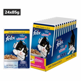 Purina Felix Chicken with Jelly Kitten Wet Food