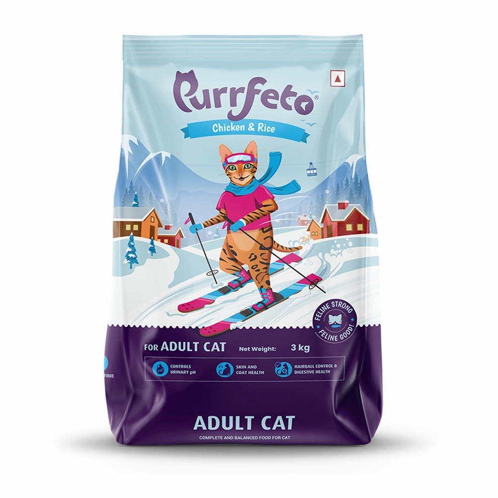 Purrfeto Chicken and Rice Adult Cat Dry Food