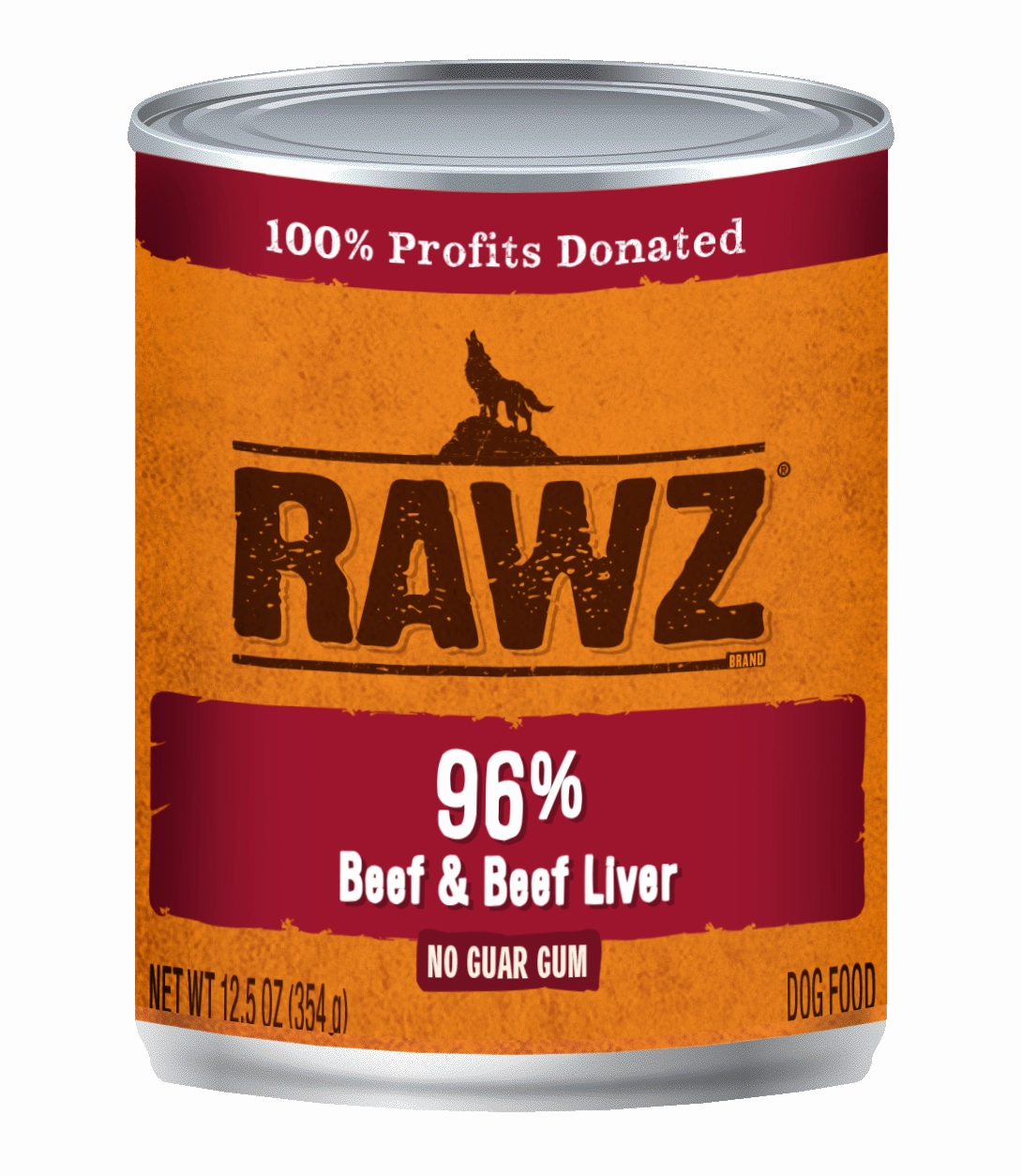 Rawz 96% Beef & Beef Liver