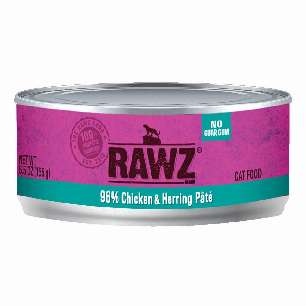 Rawz Cat 96% Chicken & Herring Pate