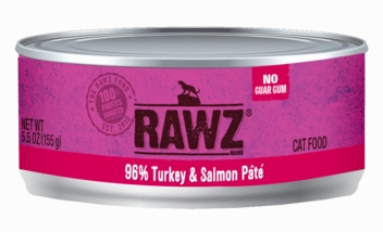 Rawz Cat 96% Turkey & Salmon Pate