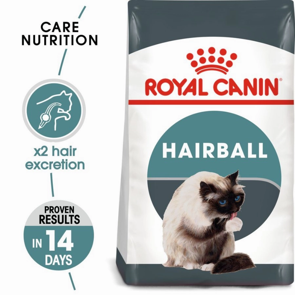 Royal Canin Hair & Skin Care and Hairball Care Adult Cat Dry Food Combo