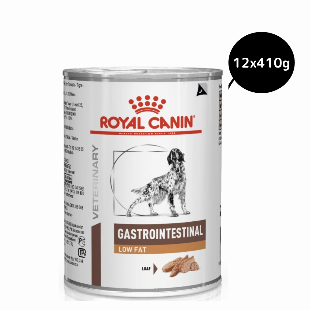 Royal Canin Intestinal Low Fat Loaf Canned Wet Dog Food